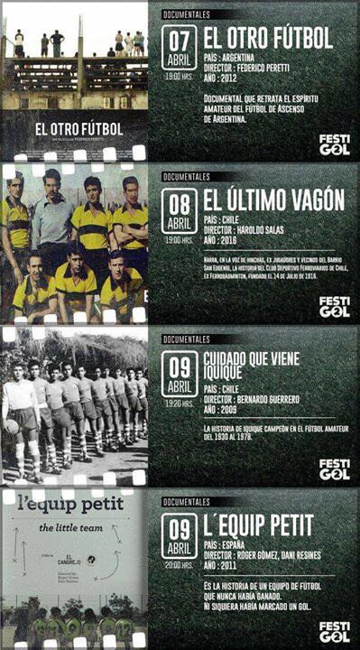 Esto se ve muy bueno. Felicidades a los organizadores. Más información en festigol.cl