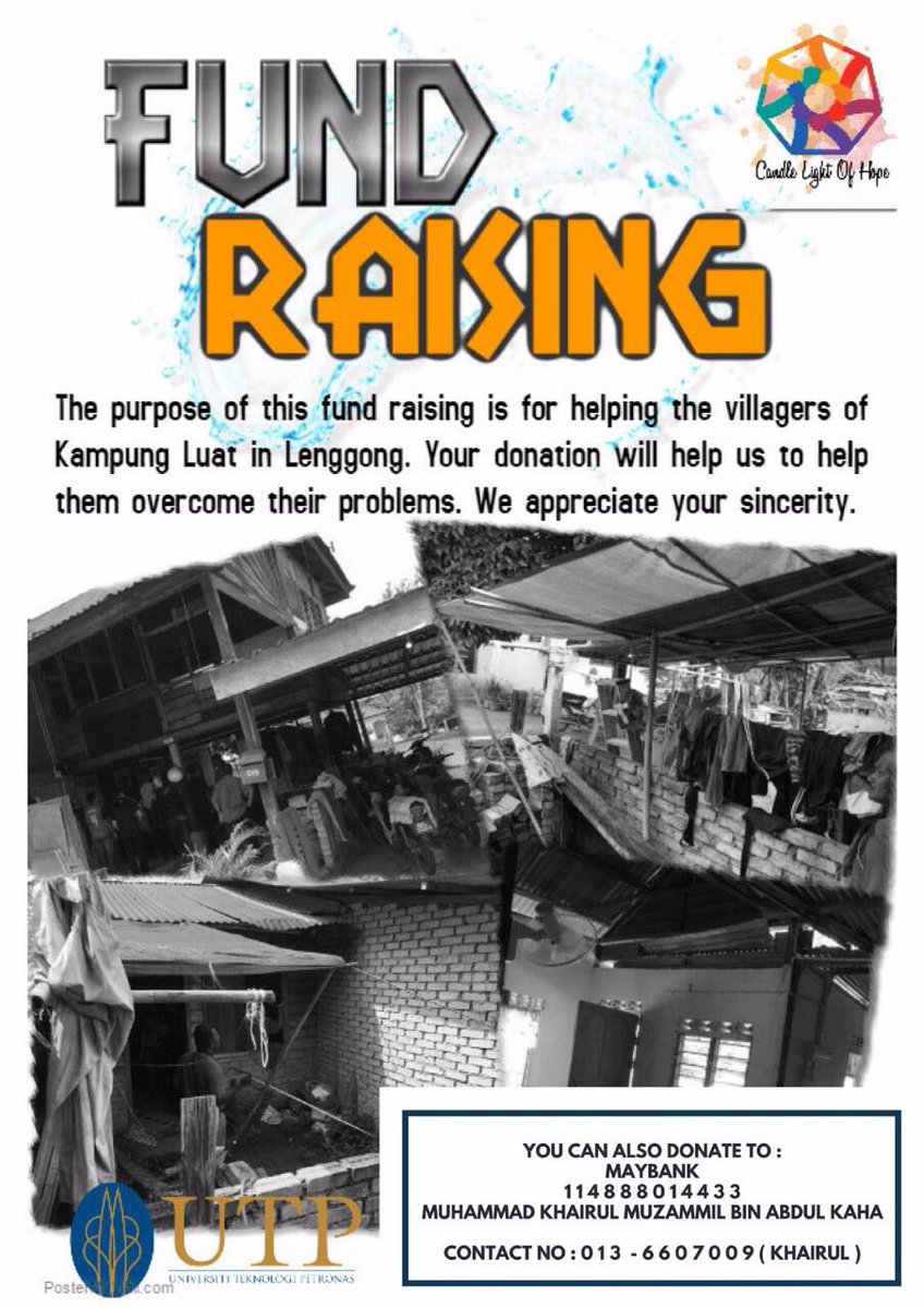 nina_anas's tweet photo. [ *TABUNG BANTUAN BAGI IBU TUNGGAL DI KAMPUNG LUAT, LENGGONG PERAK*] https://t.co/Q6IUikb9YN