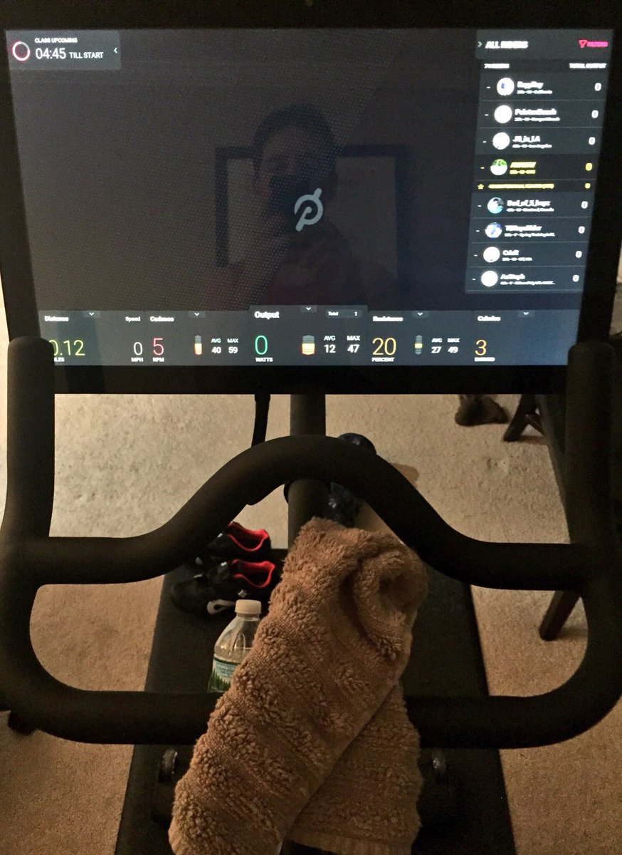 AVRuns's tweet image. Time to #ridepeloton!