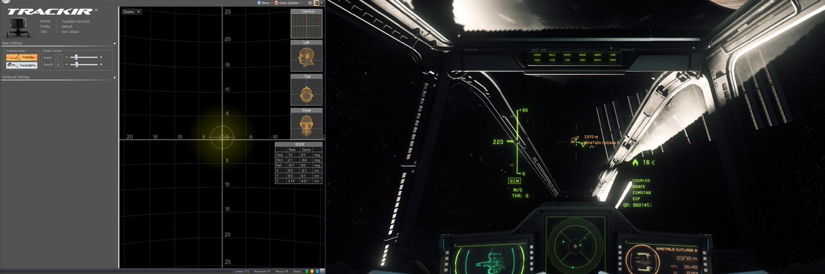 ColMovers's tweet image. The awesomeness of playing #StarCitizen 2.6.2. again with #trackIR 😀