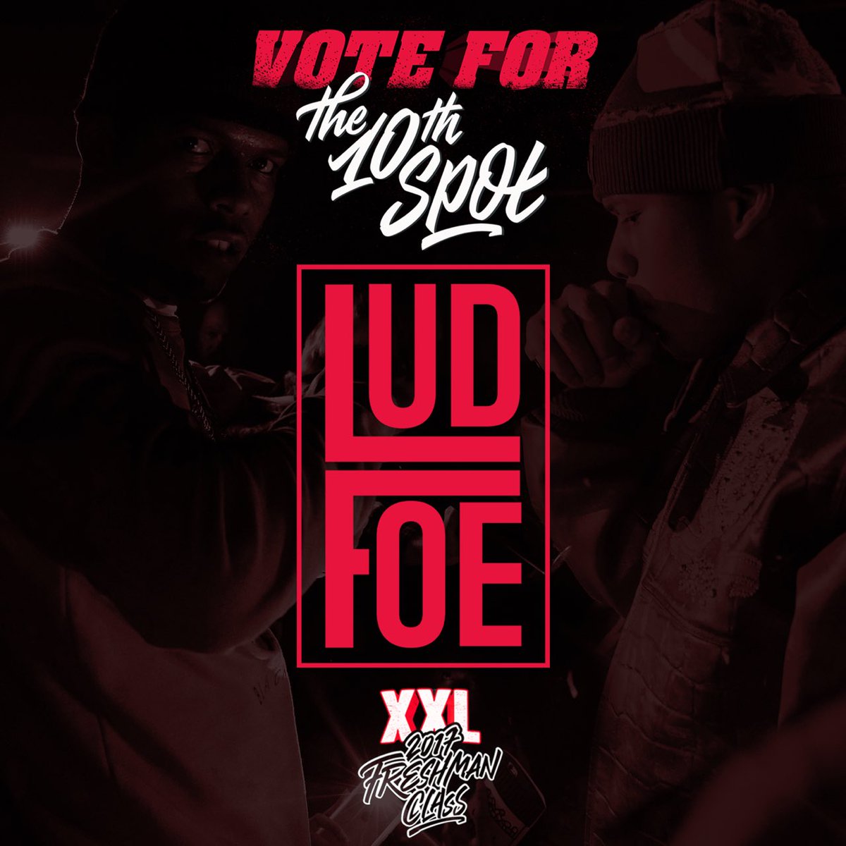 Official_LudFoe's tweet photo. 😈 Vote for me for @XXL FRESHMAN 2017!!! https://t.co/RfxY4mir1D … for #xxl2017freshmanclass 😈🤘🏾💯✔ https://t.co/Uu3ytxwWwX
