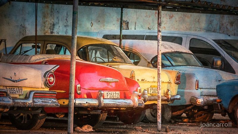 joancarroll's tweet photo. Vintage Cars at Night https://t.co/xXYnS5mevk via @redbubble #cuba #havana #vintagecars #vintage https://t.co/6ihQcePFZb