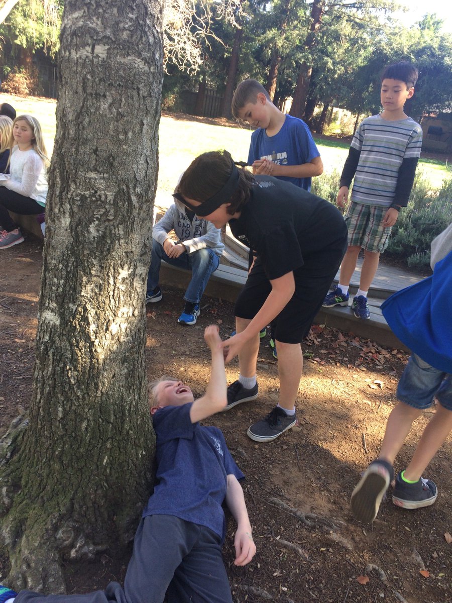 Kdaybobb's tweet photo. Finding fun in our day to bond as classmates = 5th grade team @lasdk8 @SRbobcats https://t.co/OpFnzKwbUi