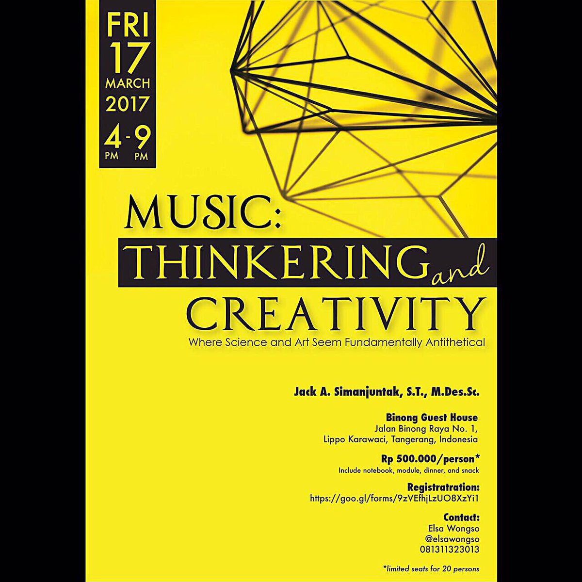 Marilah mengejar ilmu di bidang musik. cc. <a href="/SOCAedu/">IMI - SOCA</a> <a href="/prasmul/">Prasetiya Mulya</a> @WAMINFO @jacklabs