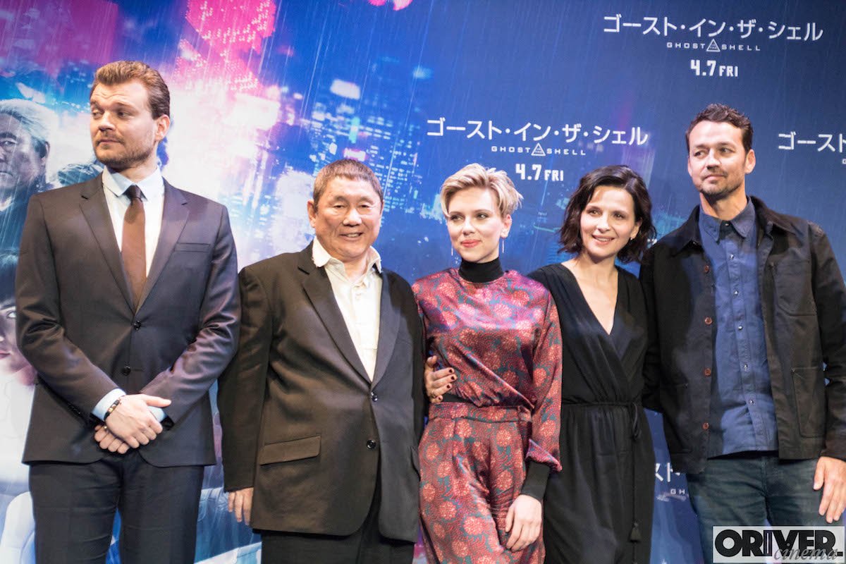 来日記者会見レポート 映画 ゴースト イン ザ シェル スカヨハ たけし 監督 ピルー ジュリエットが自信作を引っ提げtokyoに集結
