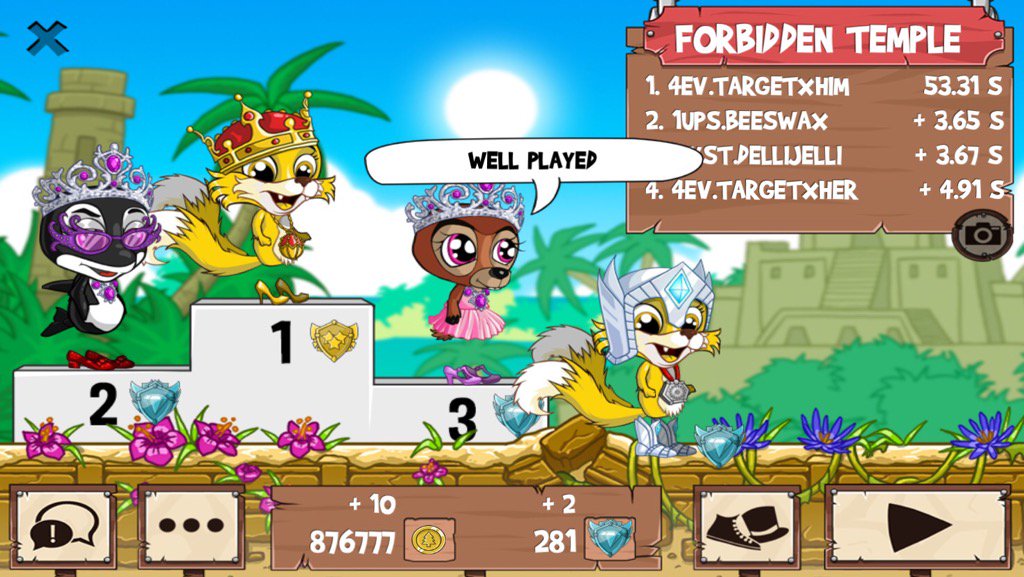 ogXsideXhoe's tweet photo. I just played a golden fox! #funrun2 #targetXhim #BeesWax #Dellijelli https://t.co/8WlMqGpm5O