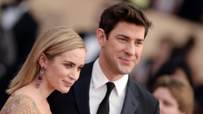 Variety's tweet photo. Emily Blunt and @johnkrasinski will be starring in a movie together for the first time https://t.co/TqNtB1h8UZ https://t.co/3CusH7u8H9