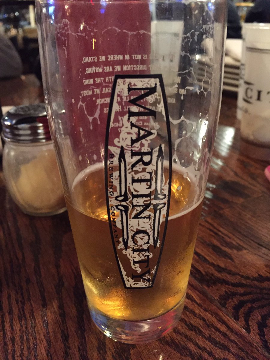 NickatPrier's tweet photo. Celebrating the Ides of March @martincitybrew drinking #DanceoffPantsoff for @BMAFoundationKC https://t.co/vmJqY4Nv9Q