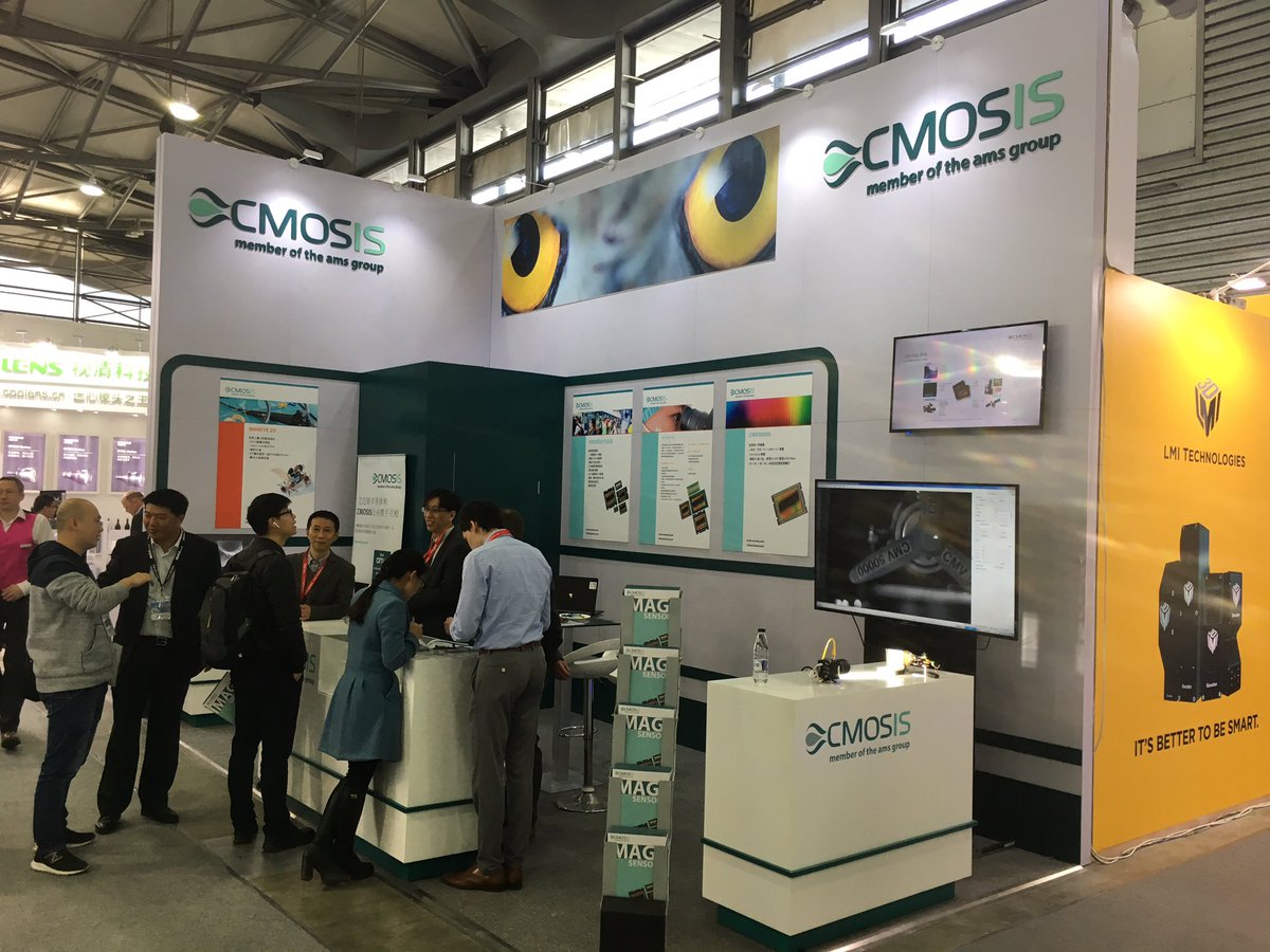 CMOSISsensors's tweet image. Last day in Shanghai. Please come by so we can introduce our latest product updates such as our 47.5MP global shutter CIS. #machinevision