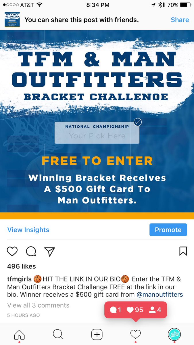 totalfratmove's tweet image. Enter the TFM &amp;amp; Man Outfitters Bracket Challenge FREE. Winner receives a $500 gift card from @ManOutfitters: goo.gl/XpxXuv