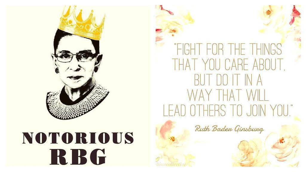 Happy Birthday to one of my favorite ladies, Justice Ruth Bader Ginsburg! Here\s to many m 