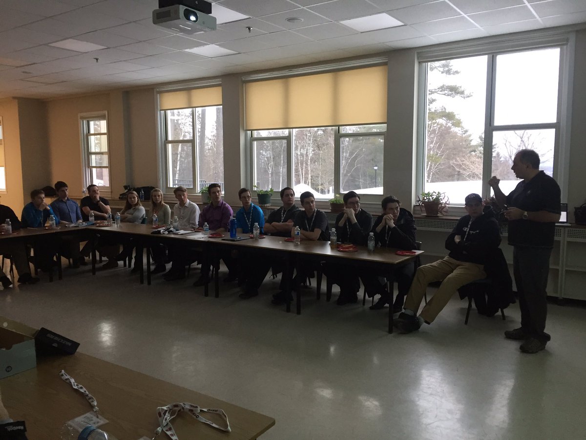 NBHOA's tweet photo. NBHOA Officials Development, a seminar in conjunction with @coupeUcup hosted by @UNBHockey #Fredericton @HockeyNB @HockeyCanada https://t.co/ykyDf6pC67