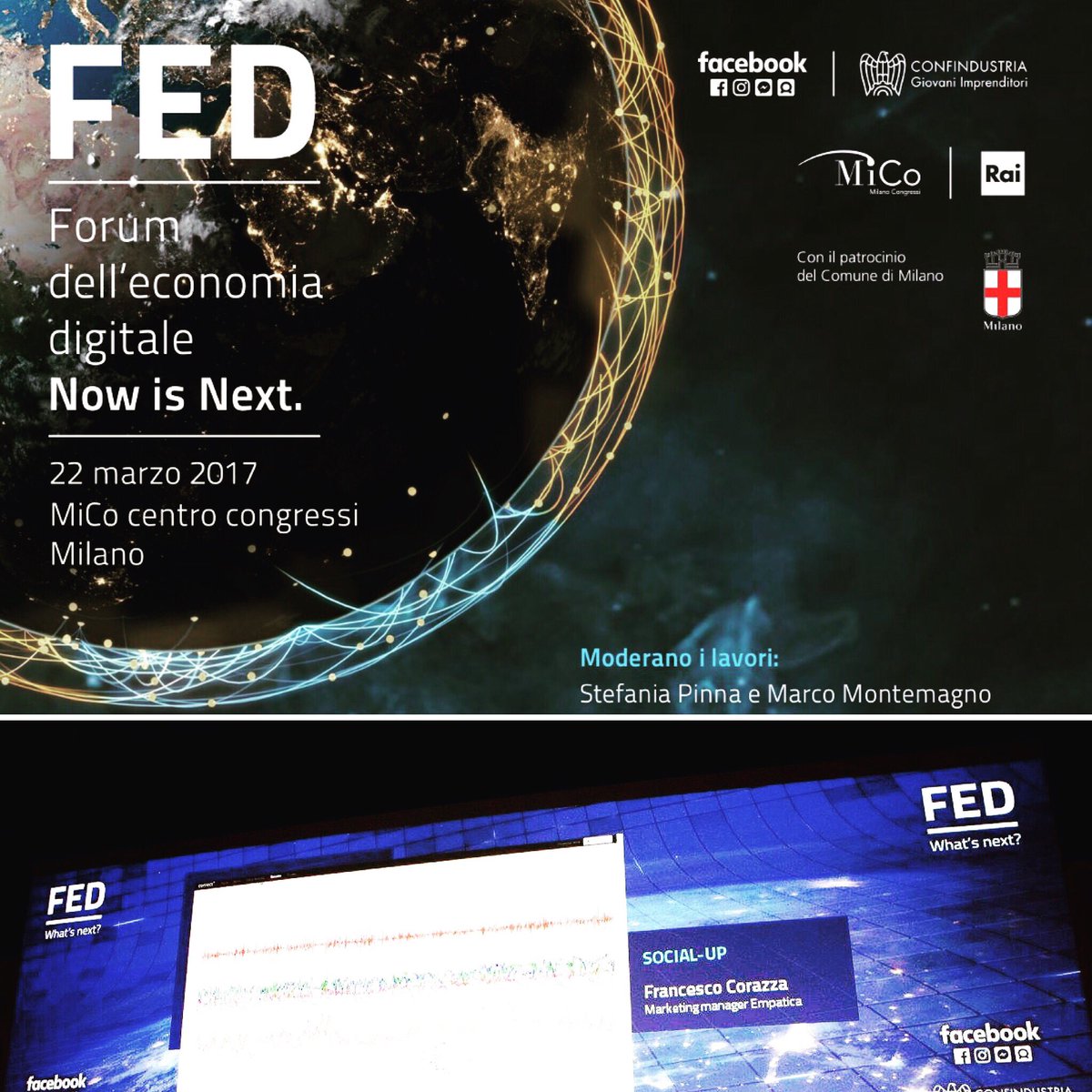 BGasperini's tweet photo. #FED2017 FB e Giovani Confindustria seconda edizione dopo il successo del #FED2016
https://t.co/XK5dyHIiwB
#nowisnext @LucaColombo @marcogy https://t.co/RPt1P6xqgV
