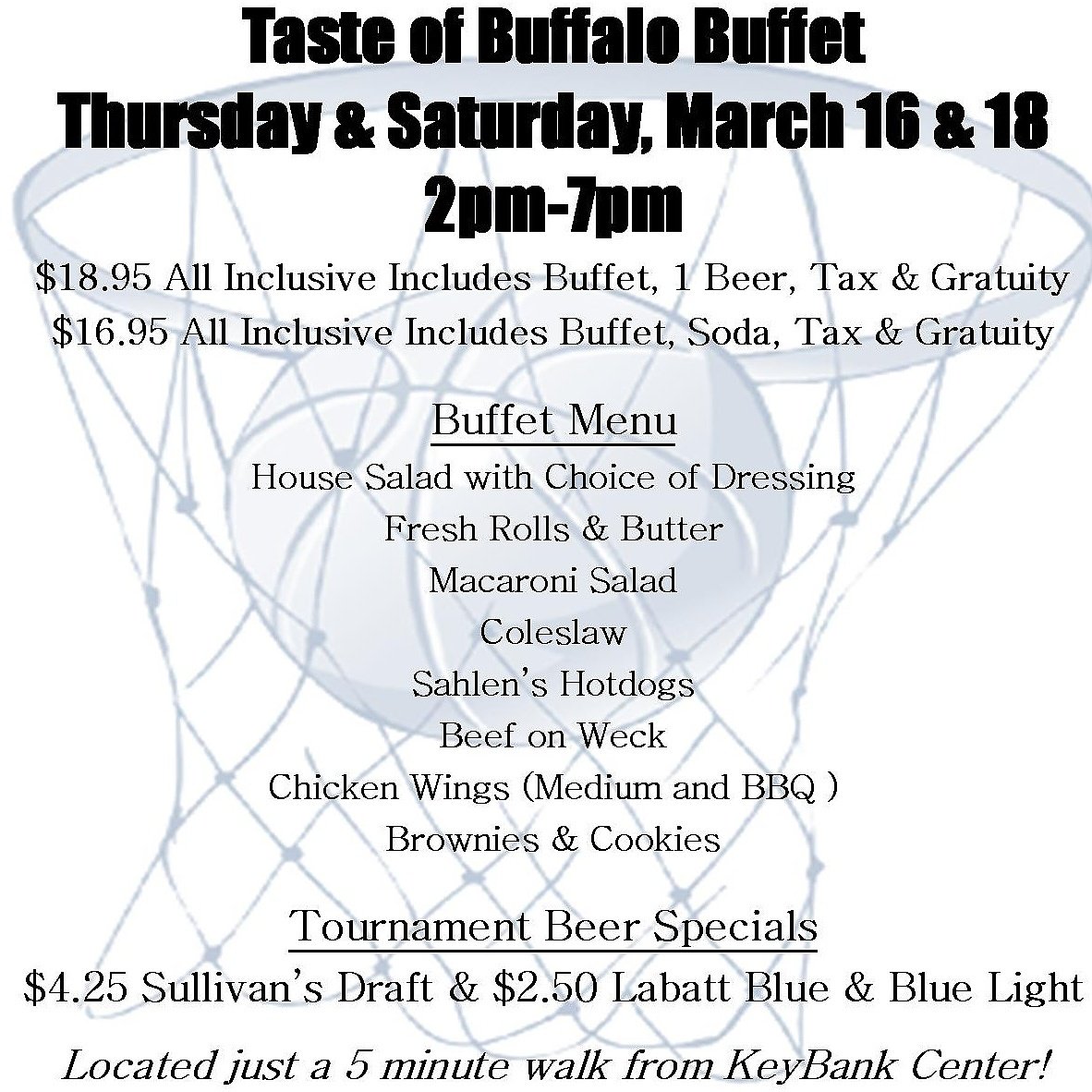 #WeHaveBeer #HoopsBuf #Buffalo #ChickenWings