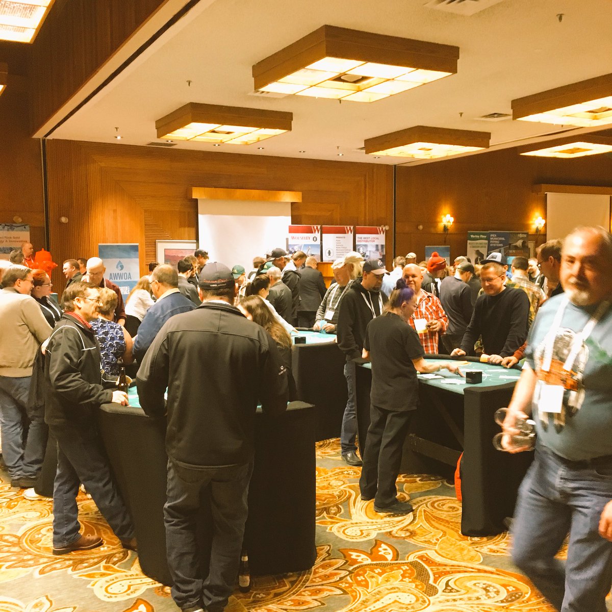 awwoa's tweet photo. Come and check out casino night sponsored by @WolseleyCanada #AWWOA2017 https://t.co/r44XvNG5pS
