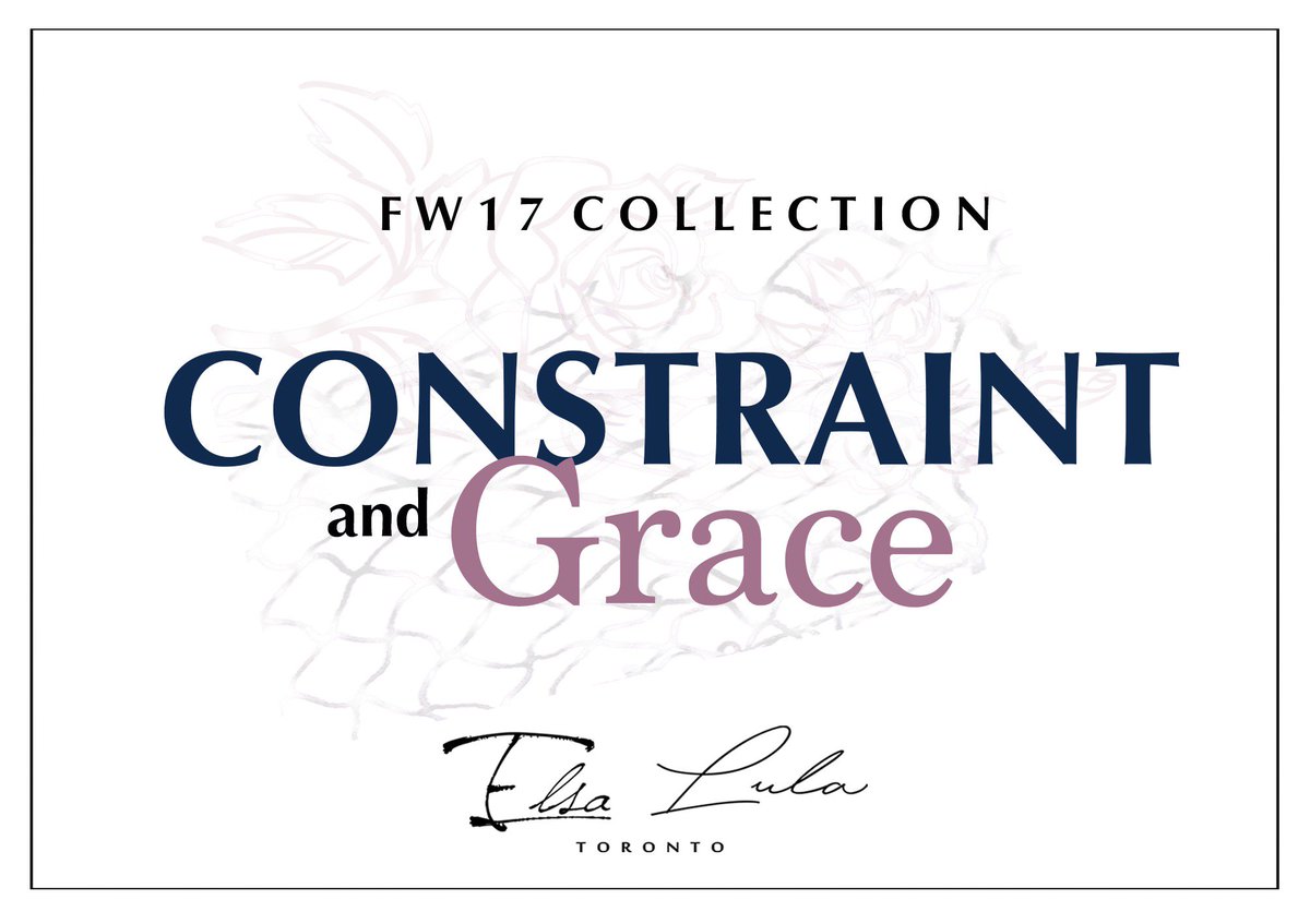 ElsaLulaToronto's tweet photo. OUR FW17 SHOW IS ON MARCH 23rd GET YOUR TICKETS @VanFashionWeek https://t.co/f4C3syczMB
#FW17 #Duality #Constraint &amp; #Grace #Vancouver https://t.co/COaOIoyw04