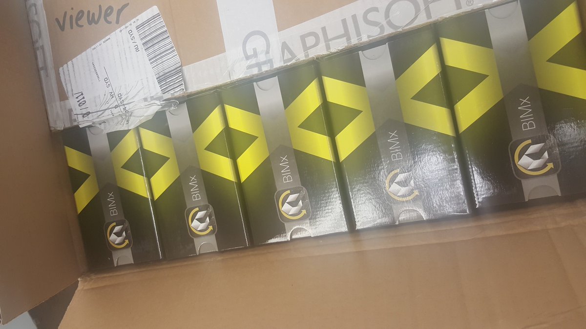 By popular demand, new stock of BIMx VR goggles is here! #BIMx #ARCHICAD