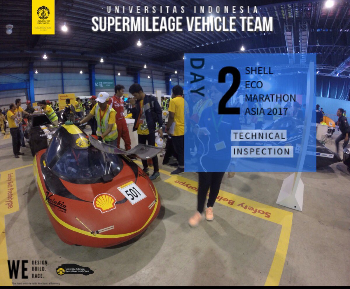 [DAY 2 SEMA 17]

We're on the technical inspection phase!

#Makethefuture #shellecomarathon