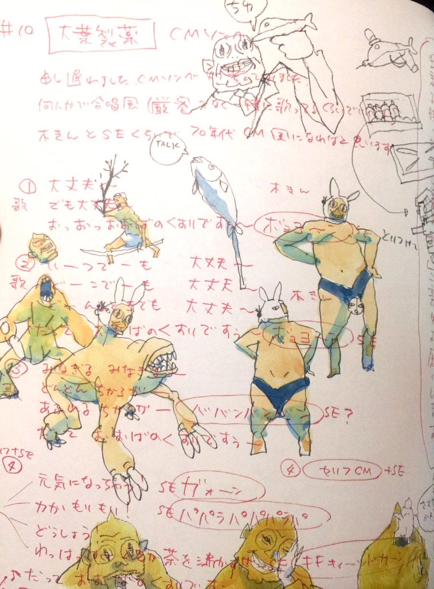 中野 Na Twitteru 湯浅政明大全 Sketchbook For Animation Projects T Co A6g7u7lclj 湯浅監督の全仕事が載ってる本 400ページぎっしりフルカラーで湯浅監督のスケッチがぎっしり もう読み応えというか手応えというか 目応え がヤバい T Co