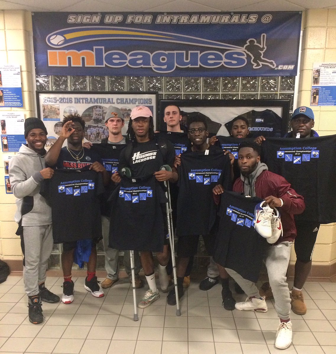 AC_Intramurals's tweet photo. You jealous?!?! The #1 seed Team Jelly finishes undefeated and bests the 16-team field to claim the Men's 5v5 π! π #ACTShirtTime #IMHOUNDS https://t.co/6zL1nhMIul