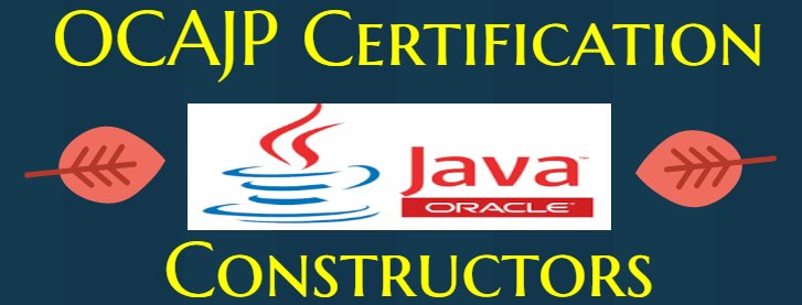 Whizlabs's tweet image. OCAJP – How to create and overload constructors in Java?
buff.ly/2nd8i7M
#ocajp #ocpjp  #javacertifications #java
