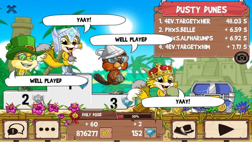 ogXsideXhoe's tweet photo. I just beat a golden fox! #funrun2 #Belle #AlphaRumps #targetXhim https://t.co/RHEKDjh4bY