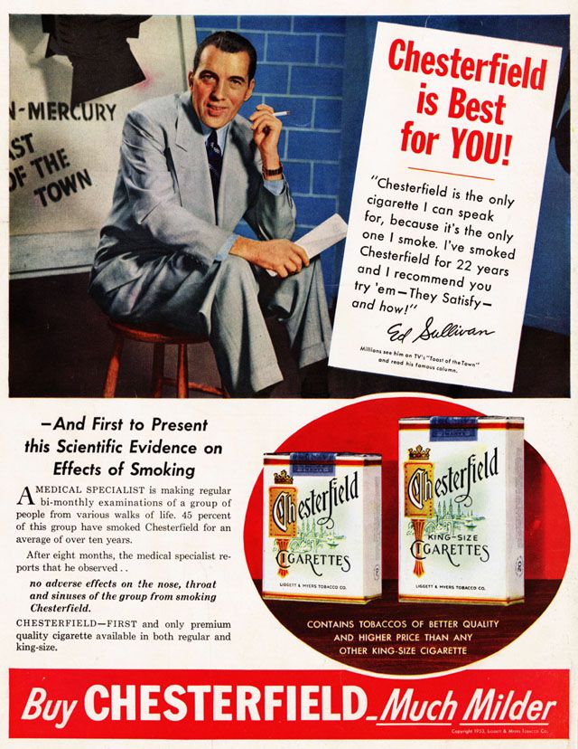 LMW87731194's tweet photo. #Retro #advertising Magazines used to be plastered full of celebrities endorsing cigarette companies https://t.co/iklHqmpiKk