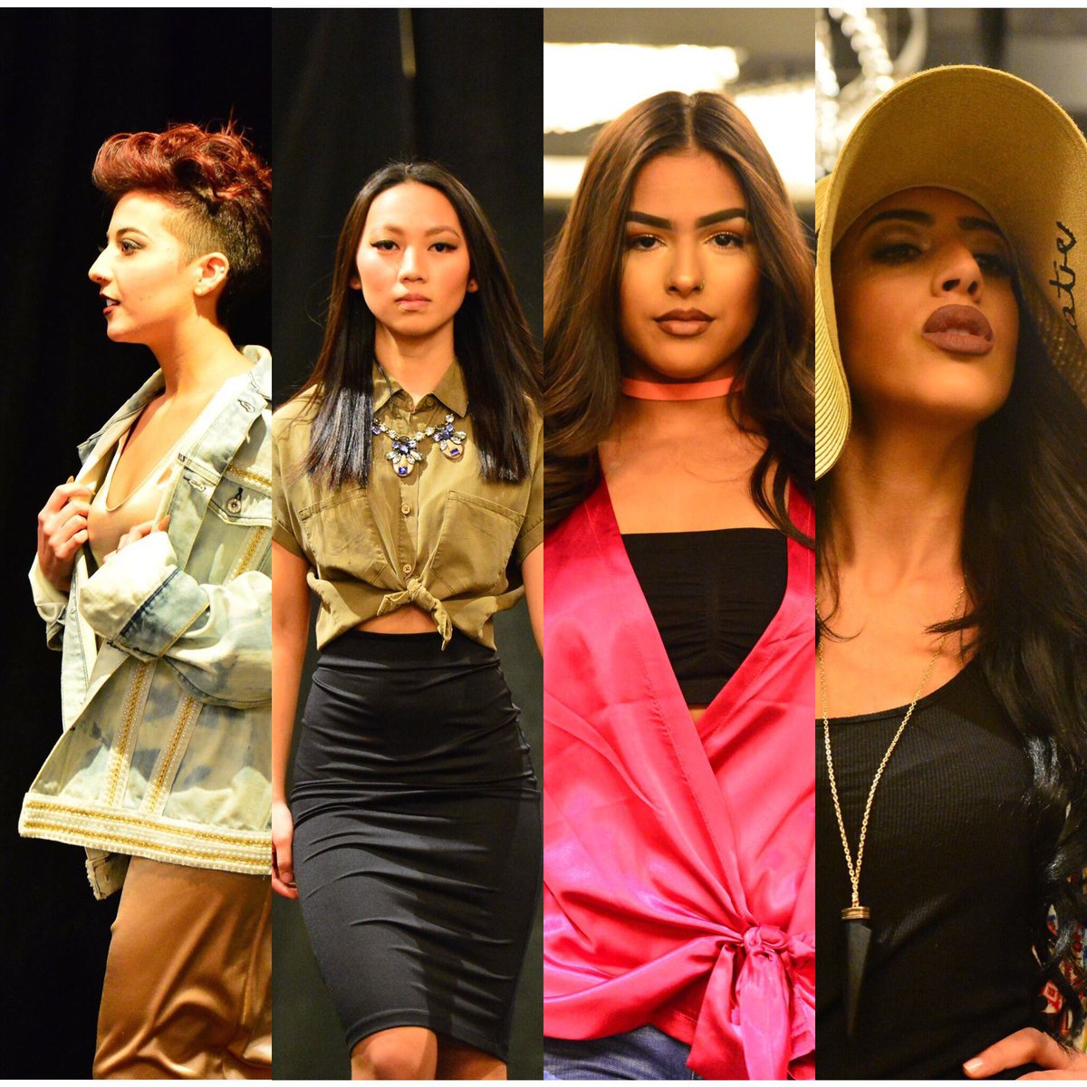FacesLakewoodOH's tweet photo. Fierce, fearsome, foursomes. Fashion in nearby Cleveland @ClevelandScene @ClevelandPatch @The9CLE #tagmodels #trebabes https://t.co/P4OpKkSG4m