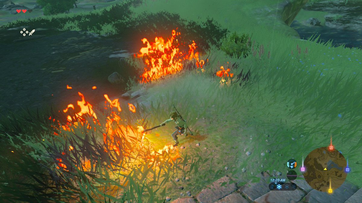 kaplejon's tweet photo. "I believe you have my stapler." - Link to the Old Man #BreathoftheWild #NintendoSwitch https://t.co/2UQIqElAGI