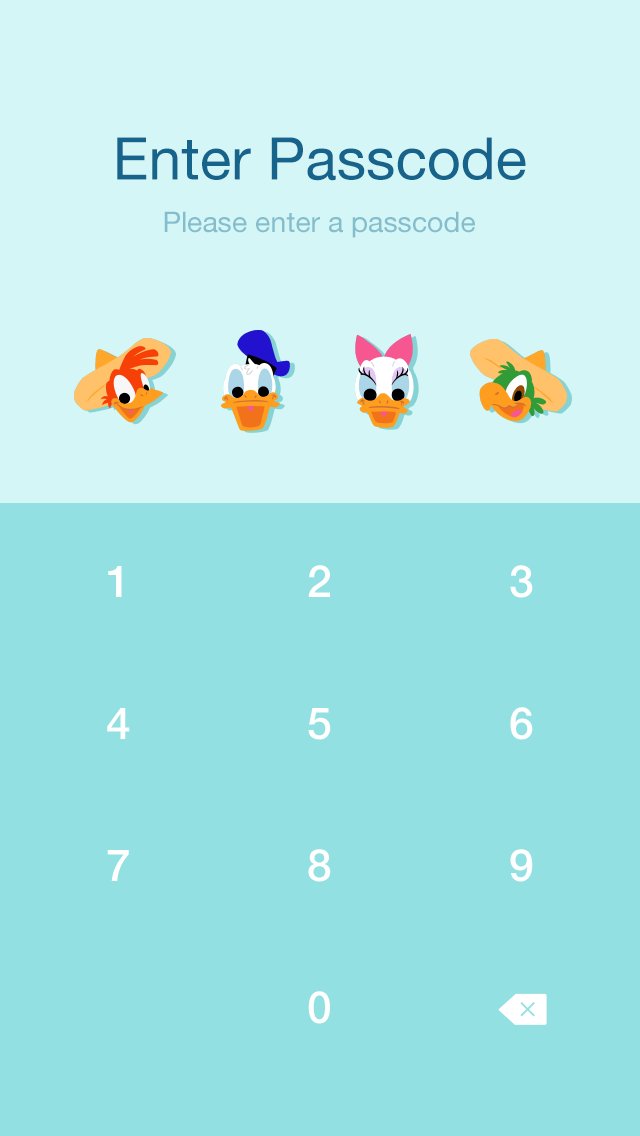 ドナルド の新作LINE着せかえが登場☆ ポップなデザインで、デイジー