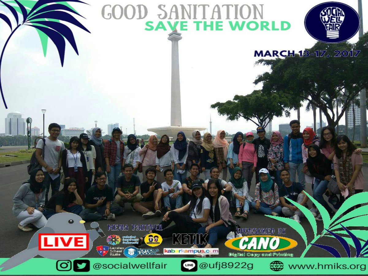 [LIVE REPORT]

Halo semua!

Sedang berlangsung Fun Trip Social Wellfair 2017 yang bertempat di Monumen Nasional. 
(1/2)