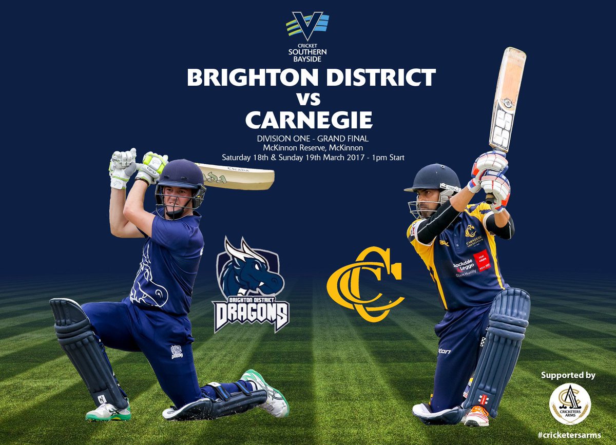CricketBayside's tweet photo. Division One Grand Final Preview @bd_cc vs @CarnegieCC #BestofBayside #cricketersarms https://t.co/TisSIxPwfV https://t.co/B1DTRN4L3j