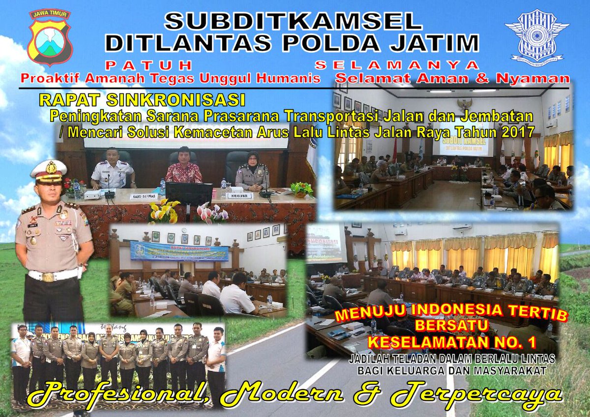 Rapat Sinkronisasi Peningkatan Sarana Prasarana Transportasi Jalan dan Jembatan / mencari Solusi Kemacetan Arus Lalu Lintas Jalan Raya