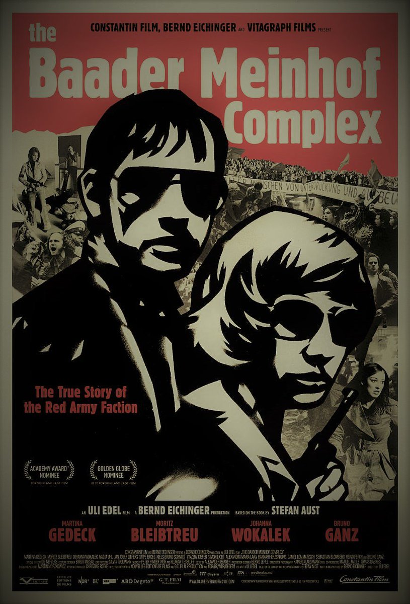 BikoDjango's tweet photo. The Baader Meinhof Complex [2008] // Dir: Uli Edel
'The Journalist Who Exchanged Her Typewriter For A Gun': https://t.co/7j3834aEvO https://t.co/Jxr2ka6Pqq