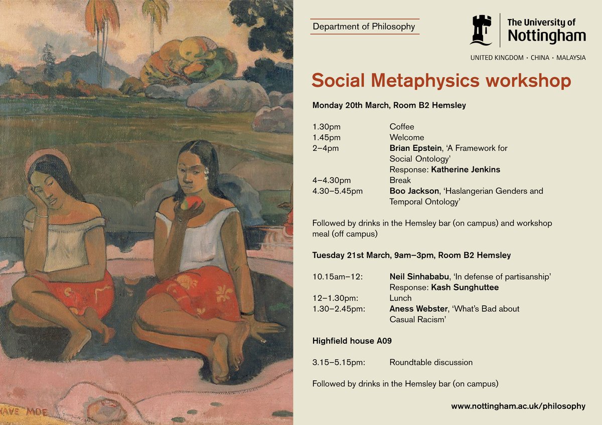 School of Humanities | University of Nottingham tweet media