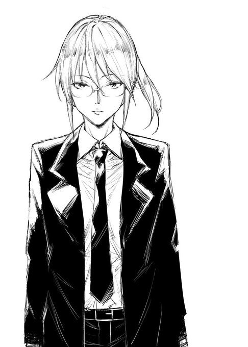 らくがき、小林さんと翔太君 