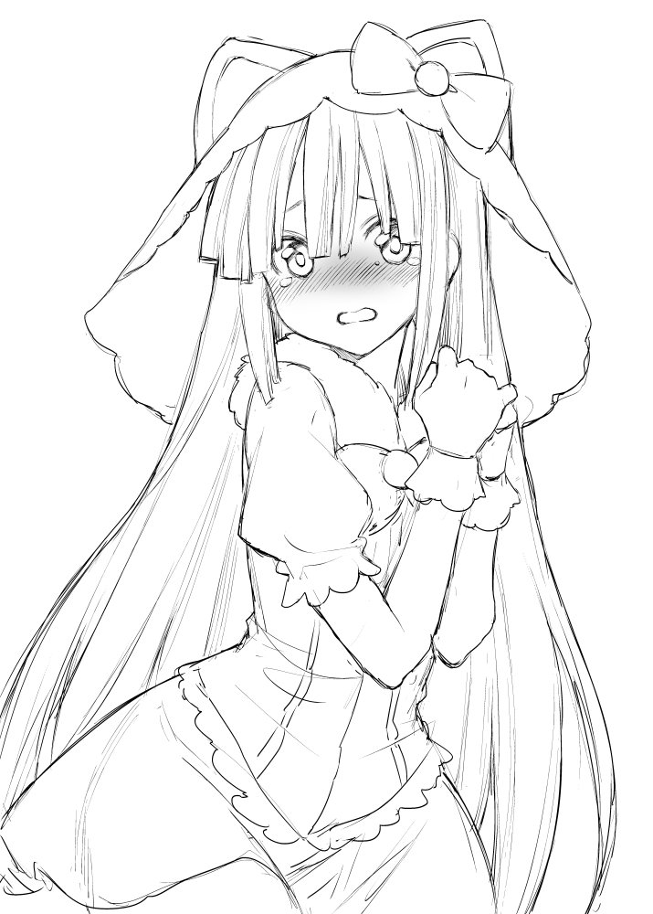 らくがき、小林さんと翔太君 