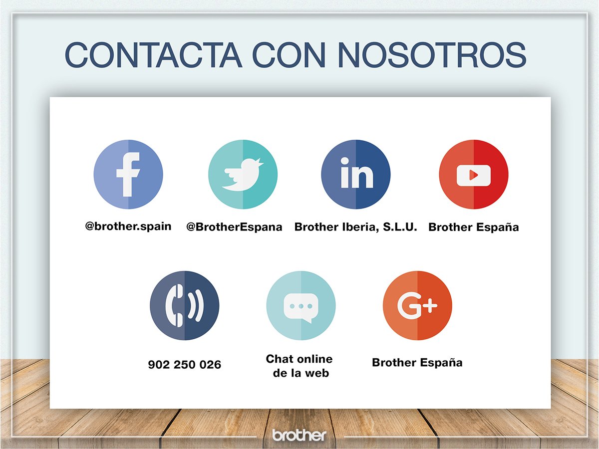 BrotherEspana's tweet photo. Si tienes #dudas sobre el funcionamiento de tu equipo Brother tienes muchos canales para contactar con nosotros #AtYourSide #atcliente https://t.co/IirZq4FOq0
