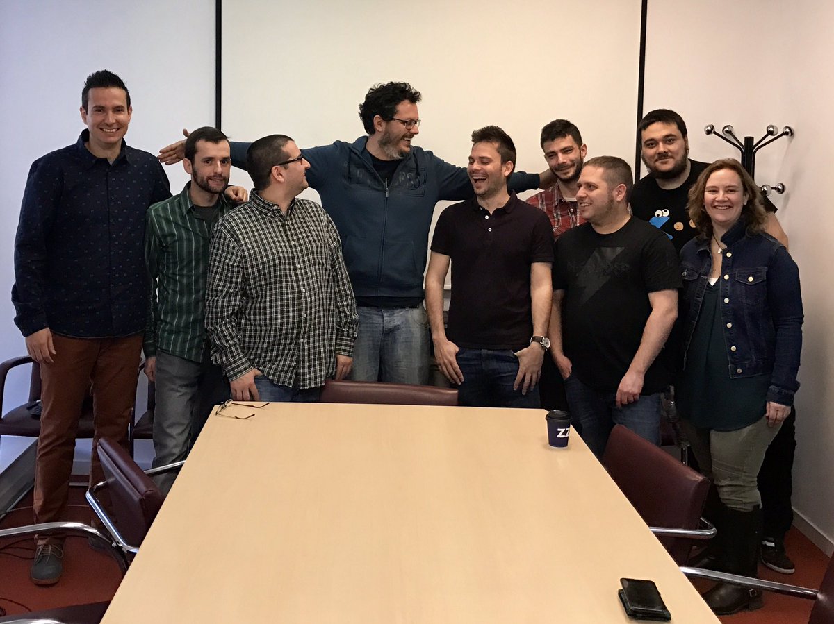 pedrorevueltas's tweet photo. Súper orgulloso de este equipazo Scrum, desde hoy dos Scrum Masters certificados más, congrats @juanraqr @erdiegui @paradigmate Hoorah!!! https://t.co/atE1ymHgRi