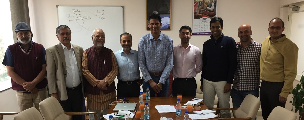 rajeshkalra's tweet photo. The @OlympicTF interacted with @DevJhajharia today.Awesome seeing him ideate with @Abhinav_Bindra @virenrasquinha, Gopi, coach Baldev others https://t.co/JeI0y7YhWS