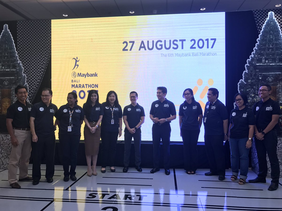 Tanggal penyelenggaran Maybank @BaliMarathon 2017 adalah 27 Agustus 2017! Yeayyyy...!!! Yuk, siap-siap beli tiket... 😙 #MBM2017