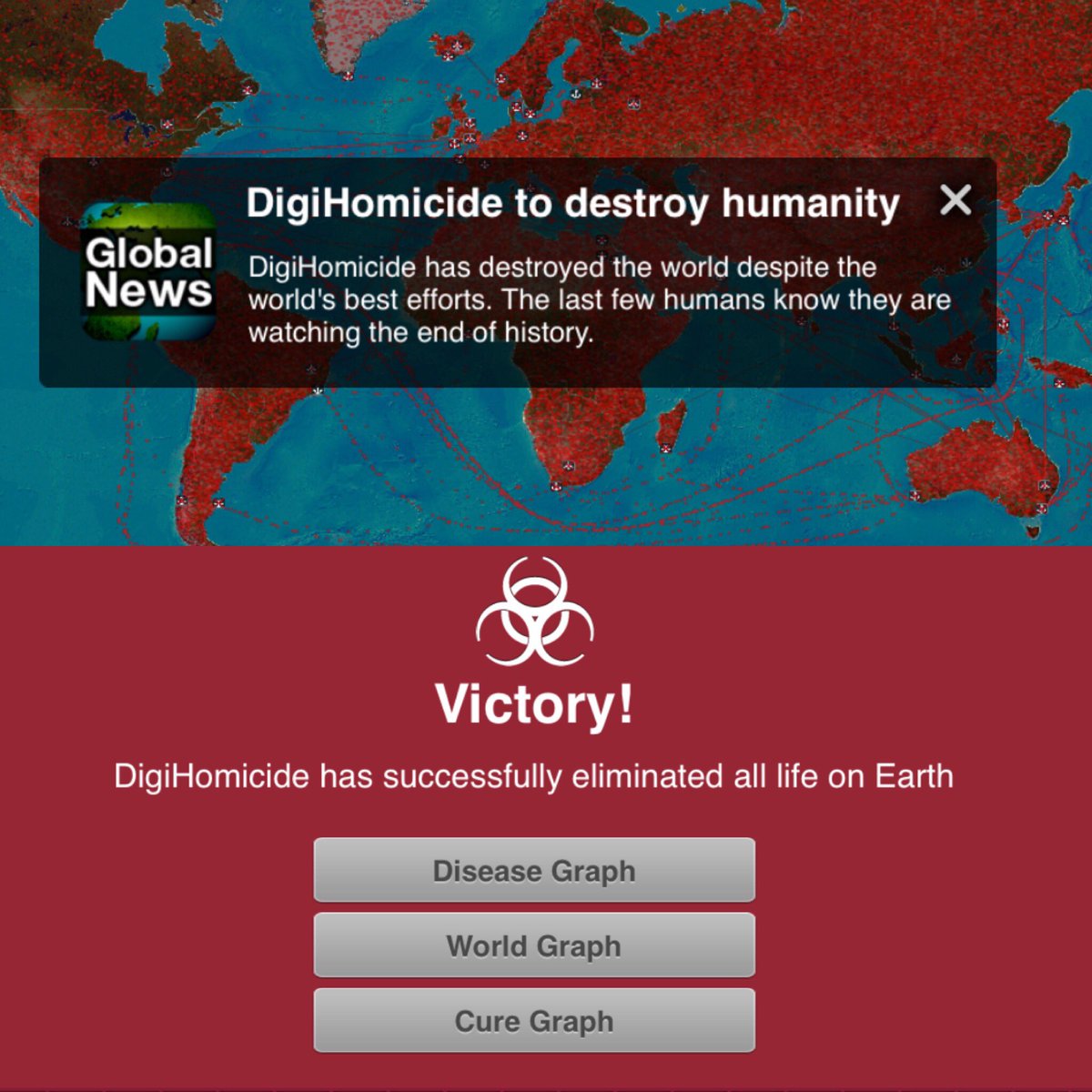 KrisFrosz133's tweet photo. In an alternate universe, what if #DigitalHomicide had won @JimSterling @SidAlpha @leonardjfrench #PlagueInc #DMCA #JamesAndRobertRomine https://t.co/sqcxMK8lkr