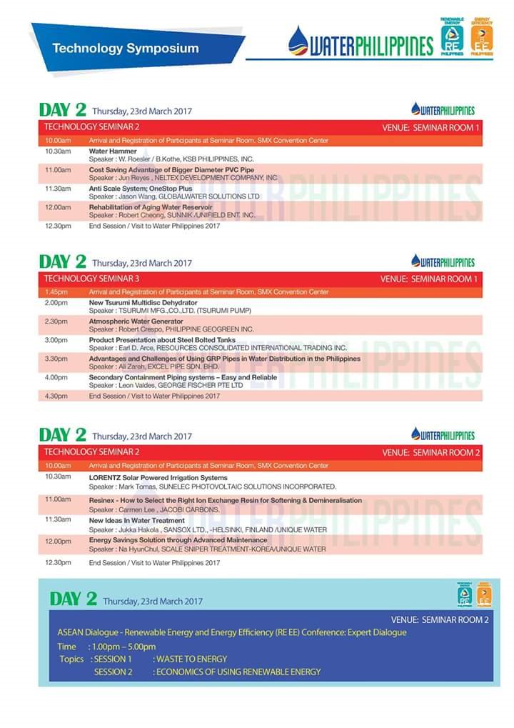 Our colleague, Jukka Hakola will speak @waterphilshow on 23 of March at 11:30 #oxygen #watertreatment #wastewater #filtration #newideas