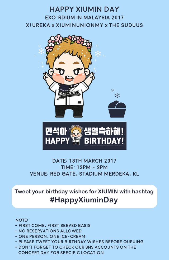Xiumin Union My On Twitter Please Note That Xiuperlunch Is