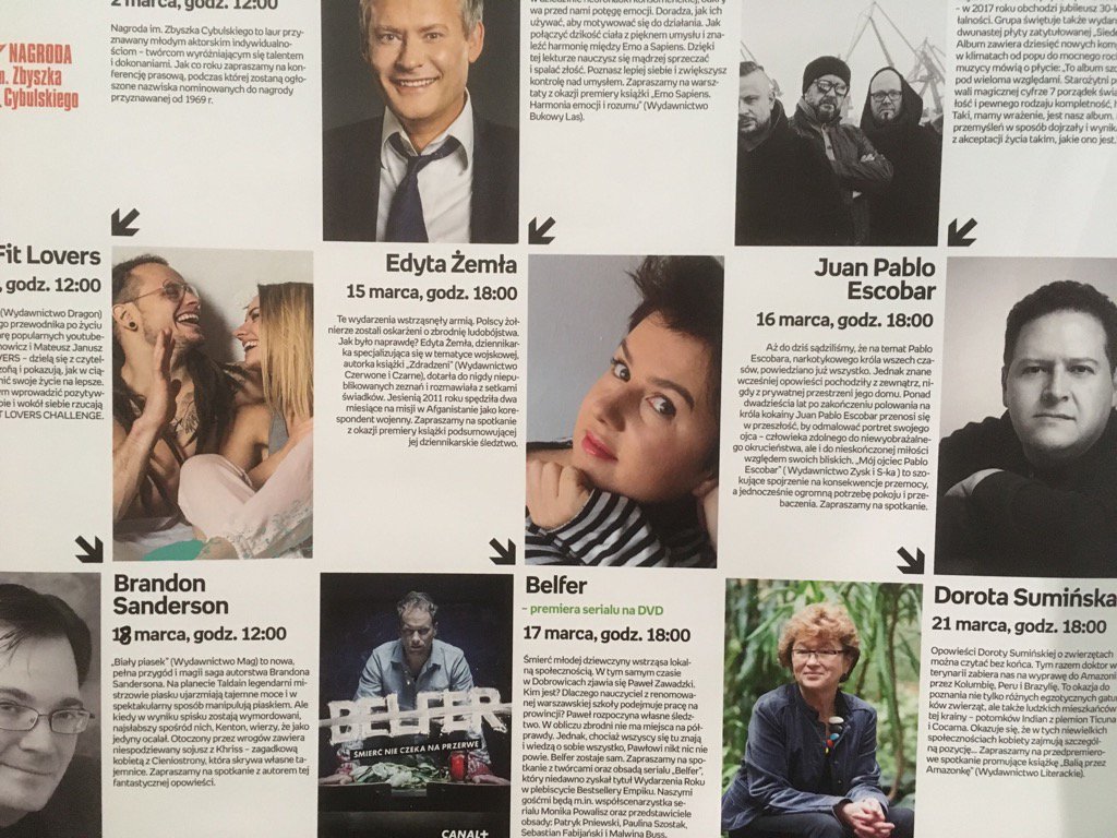 janusz_walczak's tweet photo. Marzec w #empiku .@Edytazemla #Zdradzeni https://t.co/RBPHYnMe3S