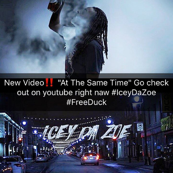 NEW SHIT!! At The Same Time💣‼️ LINK IN MY BIO!! #Young #Nigga #Shit #IceyDaZoe #Montreal #Rap  youtu.be/YoGEgGraCOk