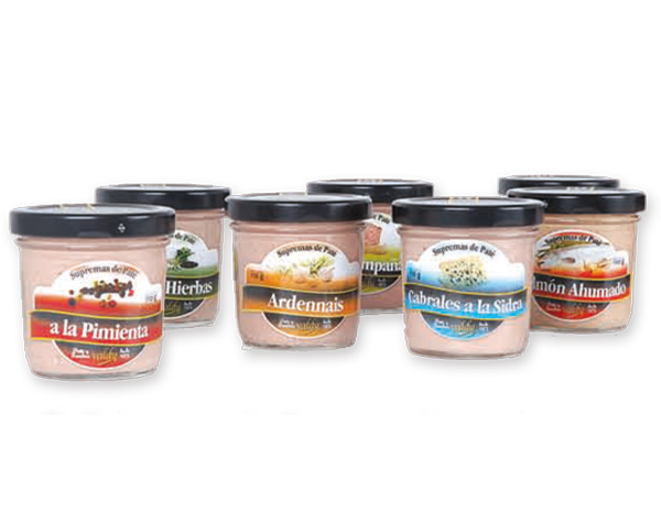 PatesValdy's tweet photo. Morcilla; Ardennais; “Cabrales” a la sidra... ¡Buenísimos! Nuestros #patés tradicionales  #somosartesanos #HORECA 

https://t.co/BZrtUdyXSP https://t.co/A9Cqxk7E7Q