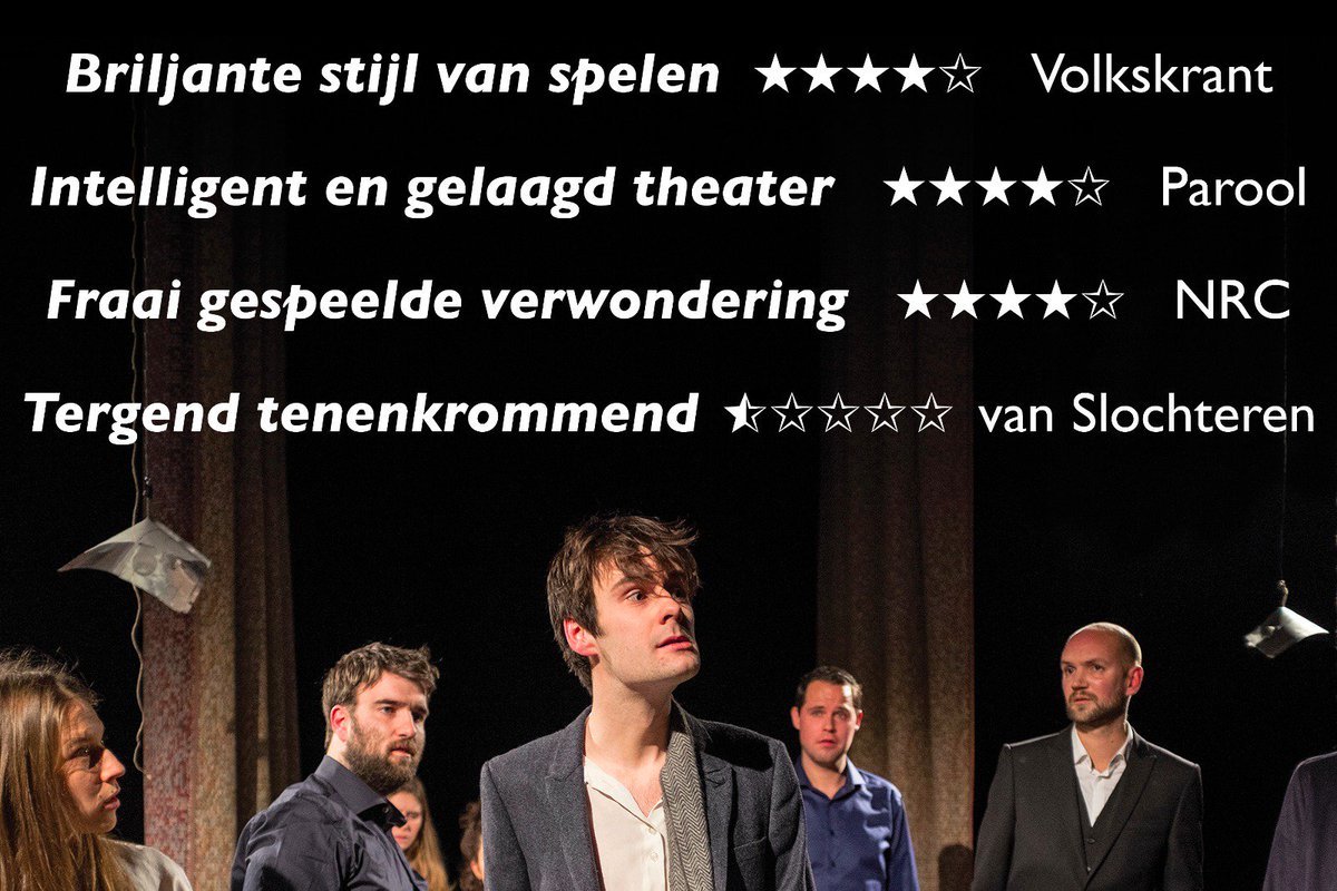 Vanavond en morgenavond in @TheaterKikker zaterdag in @TheaterWalhalla: Driekoningenavond/Twelfth Night of: zie zelf maar