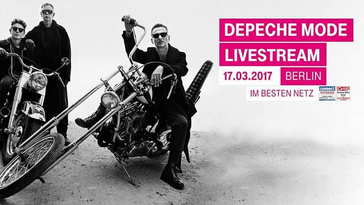 #DepecheMode #TelekomStreetGigs concierto de presentación de '#Spirit' en el #Funkhaus de Berlín, #Alemania 🇩🇪 17/03/2017