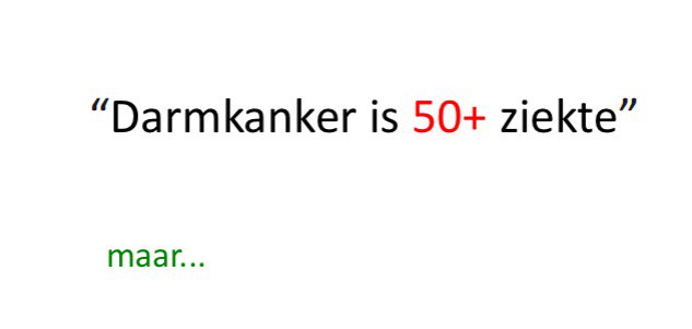 LucColemont's tweet photo. Weten je volgers dat 1 op 7 (15%) op ogenblik diagnose < 50jr is? @StopDarmkanker 
RT= #kennisdelen Txs! 👍 https://t.co/G4pdlaUxnD